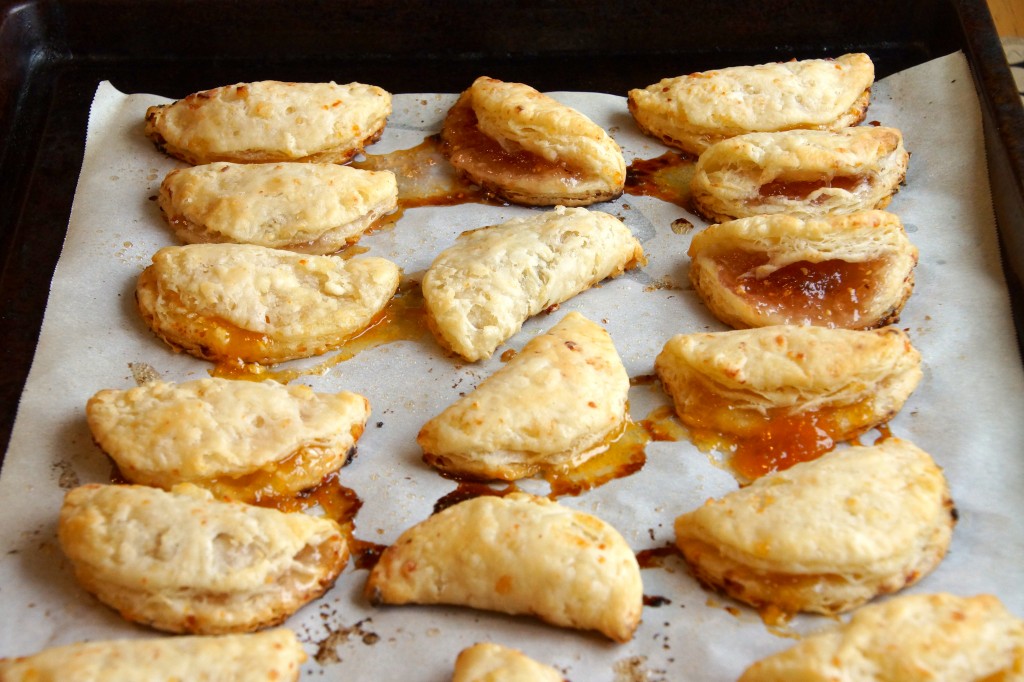 Jam Filled Turnover Cookies