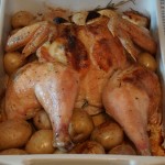 Lemon & Rosemary Roasted Spatchcock Chicken