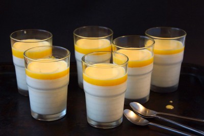 Vanilla-Orange Creamsicle Panna Cotta