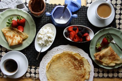 Anise & Sesame Seed Crepes