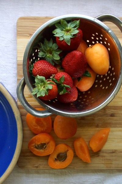 Strawberries & Apricots