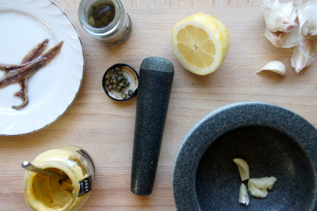 Garlic & Anchovy Dressing strawberryplum