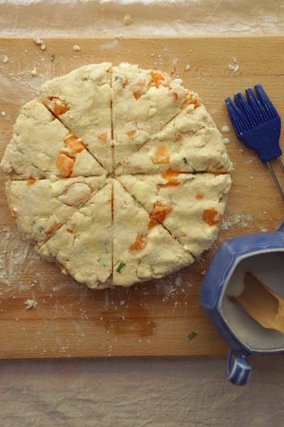Fresh Apricot Tarragon Scones