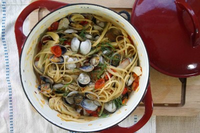 Summer Linguini & Clams