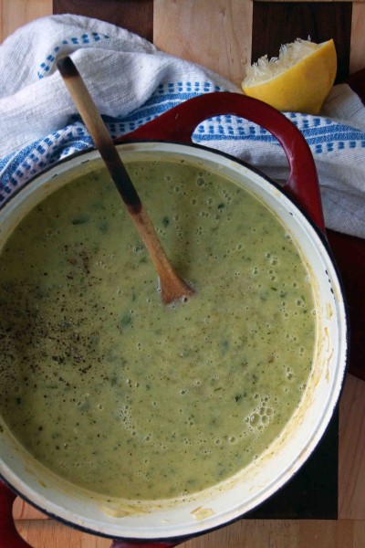 Pureed Zucchini Soup