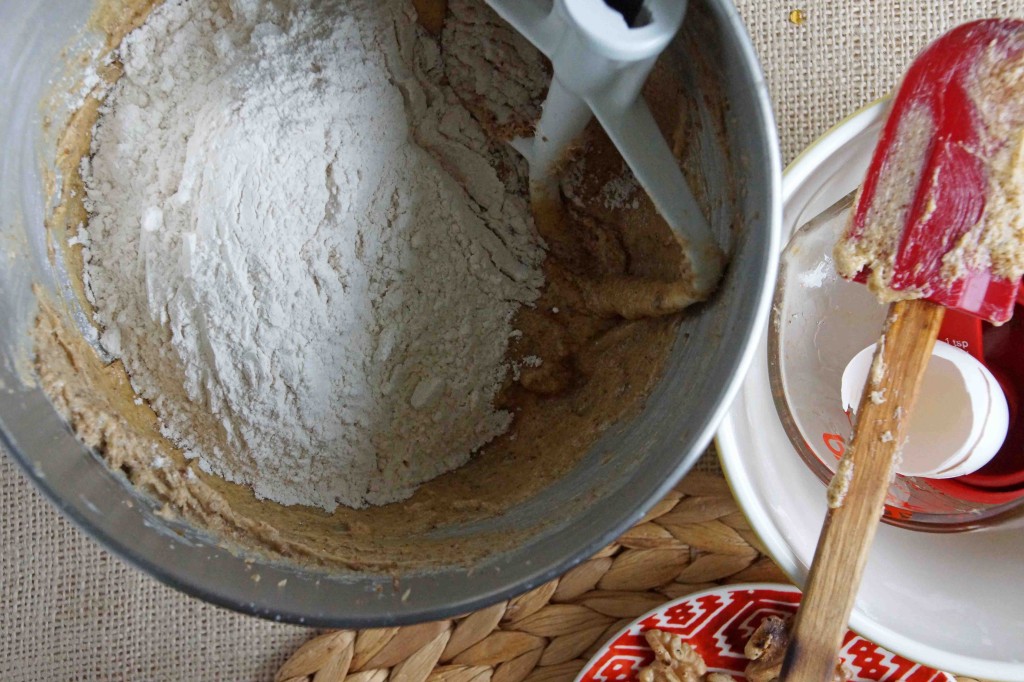 Stirring in Flour