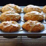 Pear and Candied Ginger Muffins