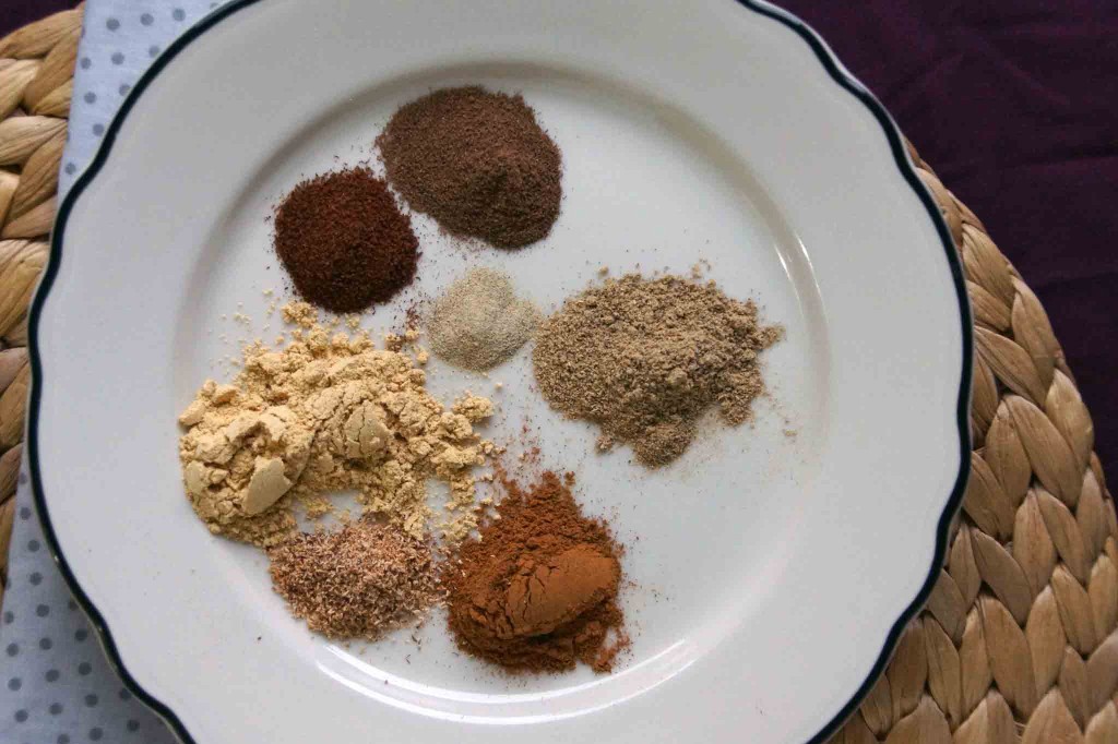 Spices for Pumpkin Gingerbread