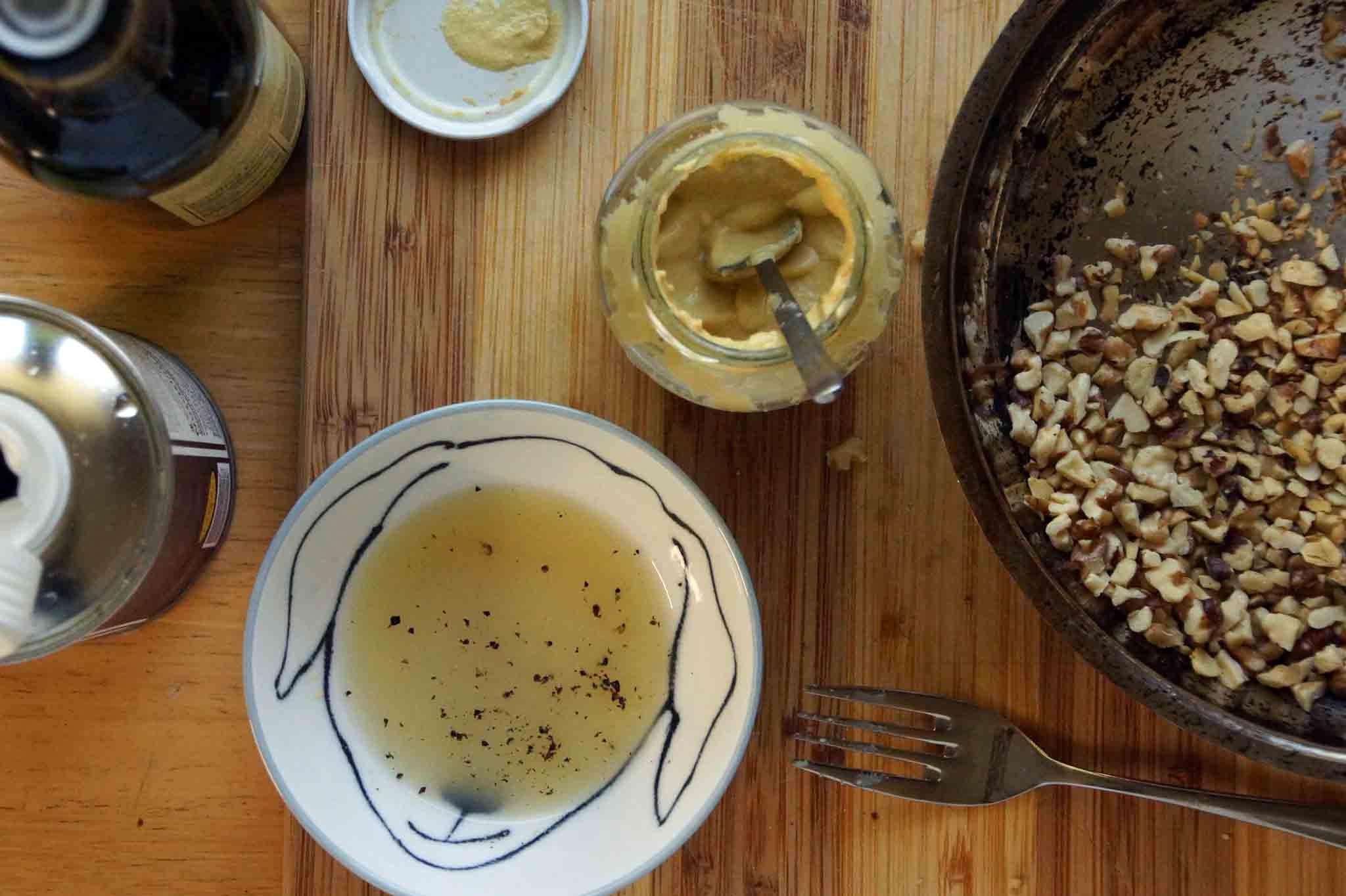 Roasted Endive with Walnut Vinaigrette strawberryplum