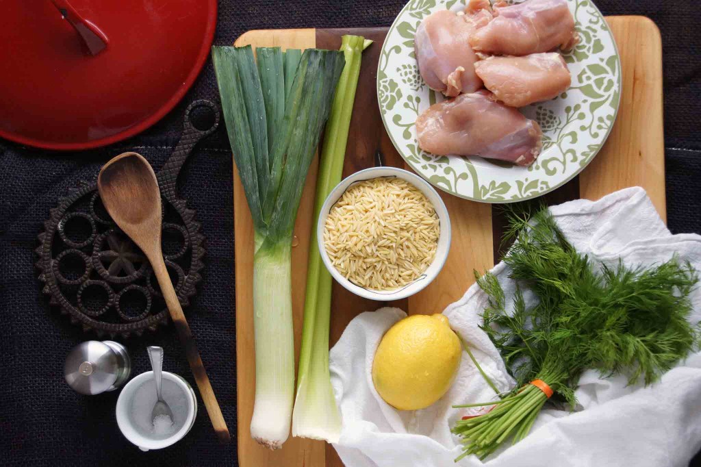 Chicken & Orzo Soup Ingredients