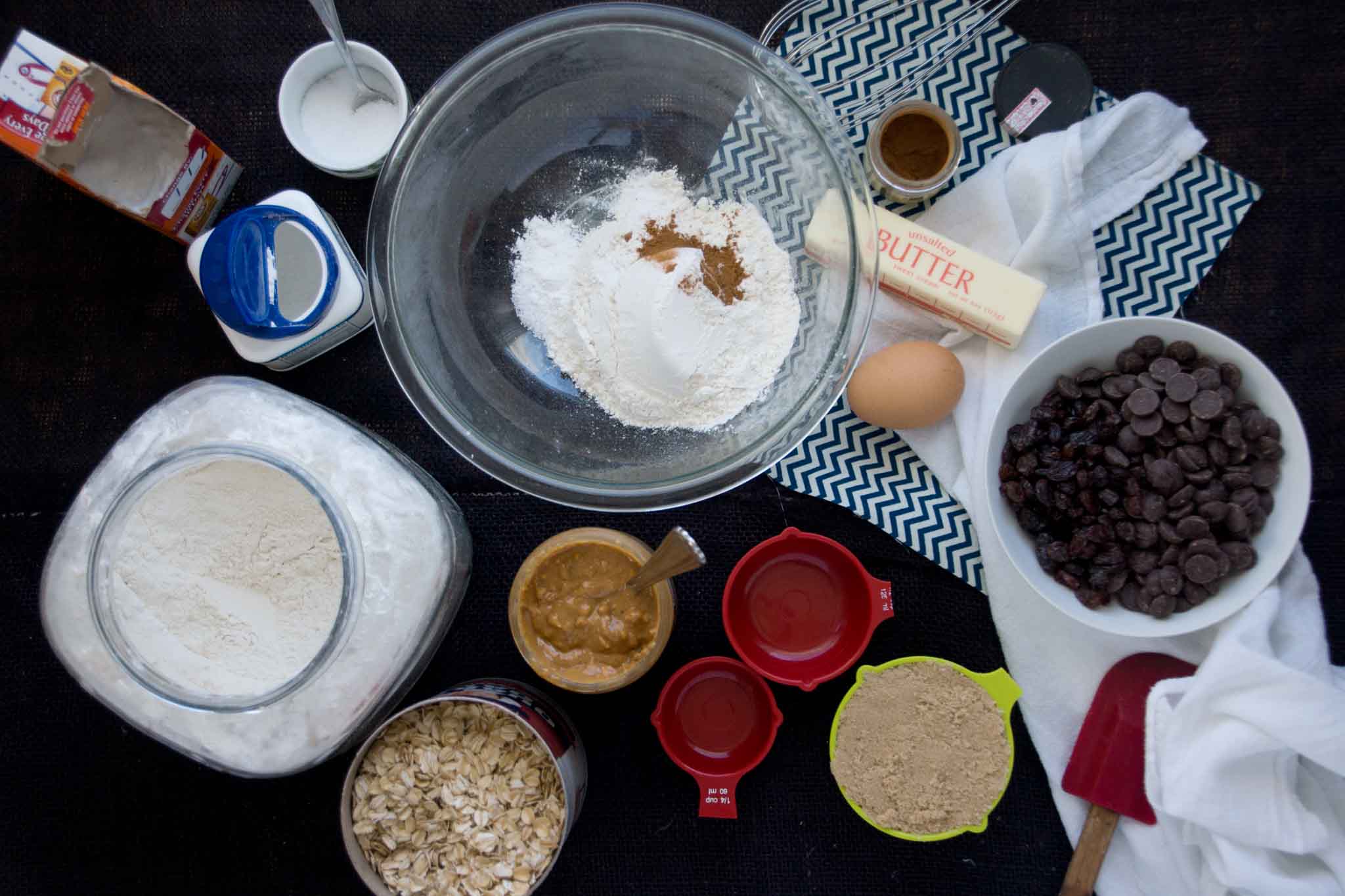 Peanut ButterChocolate Chip OatmealRaisin Cookies strawberryplum