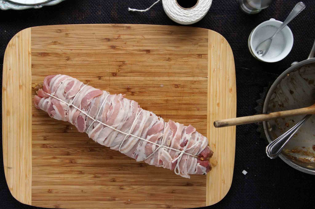 Pancetta Wrapped Pork Tenderloin