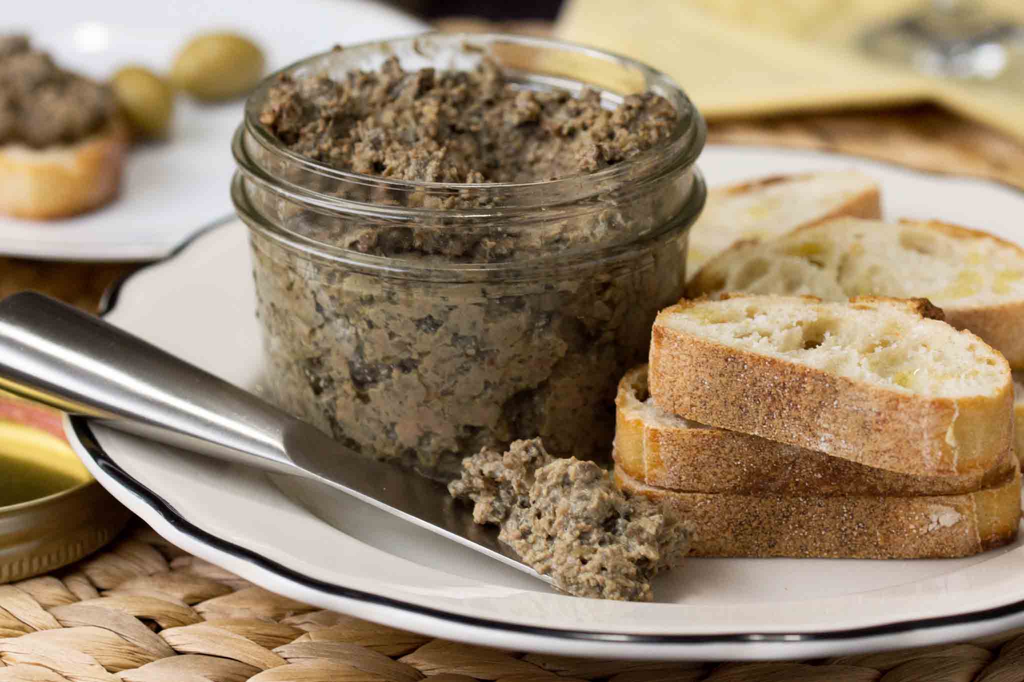 Chicken & Mushroom Pâté strawberryplum