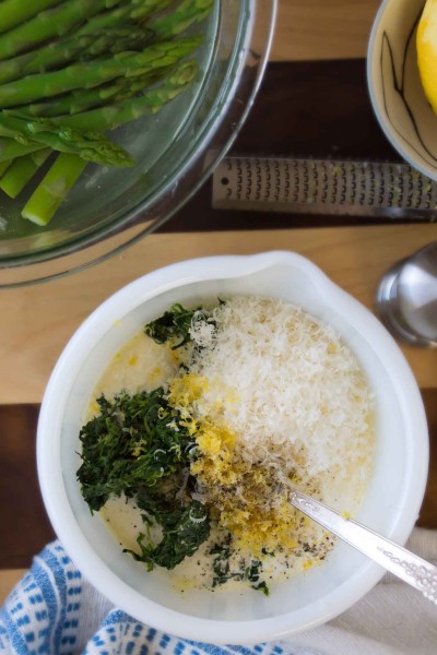 Spinach Tart Custard