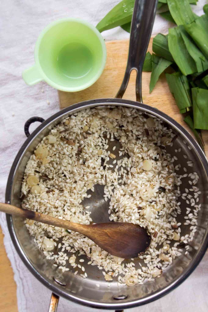 Fava Bean & Ramp Risotto strawberryplum